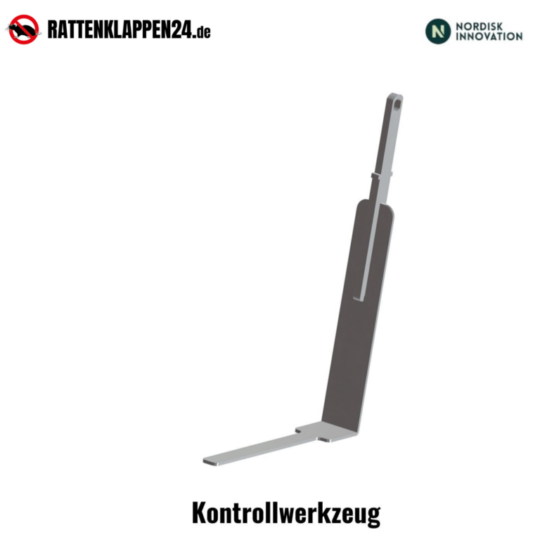 Rattenklappe Kontrollwerkzeug