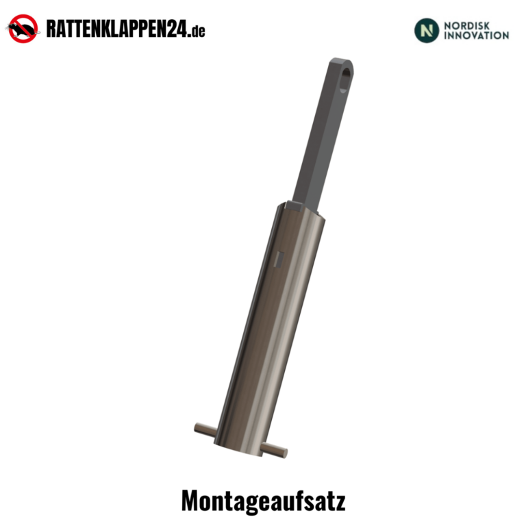 Rattenklappe Montageaufsatz